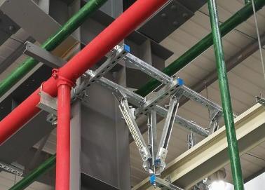绥化市该抗震支架的整体式支吊架结构协调性好